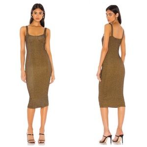 Capulet Lola Bustier Bodycon Dress in Speckle